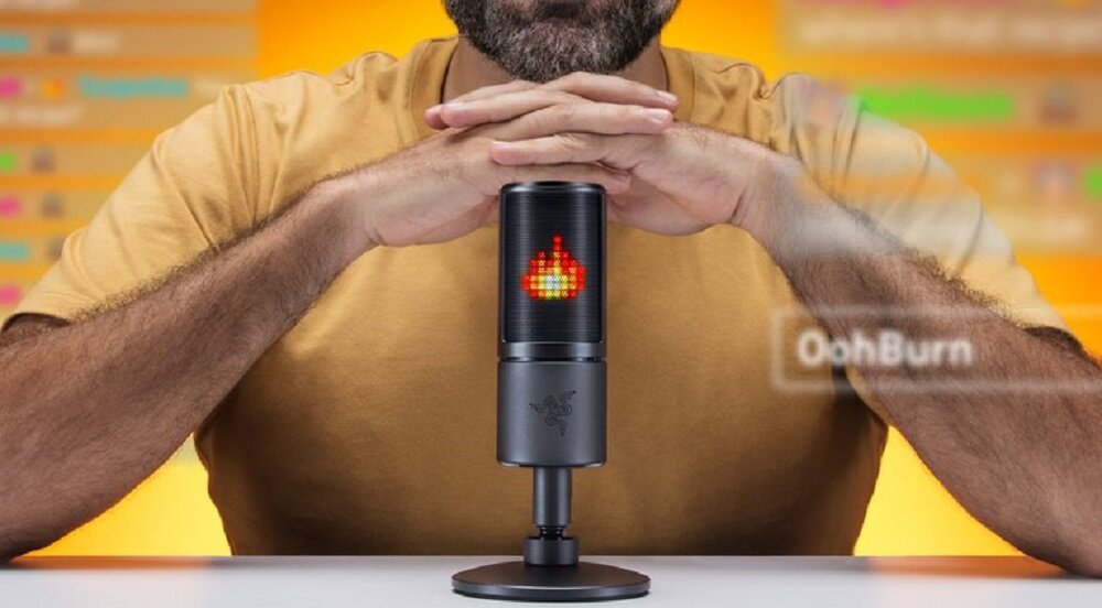 Mikrofon RAZER Seiren Emote - dokumentacja
