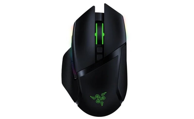 Mysz RAZER Basilisk Ultimate - wygląd ogólny ergonomiczny kształt wygodna praca