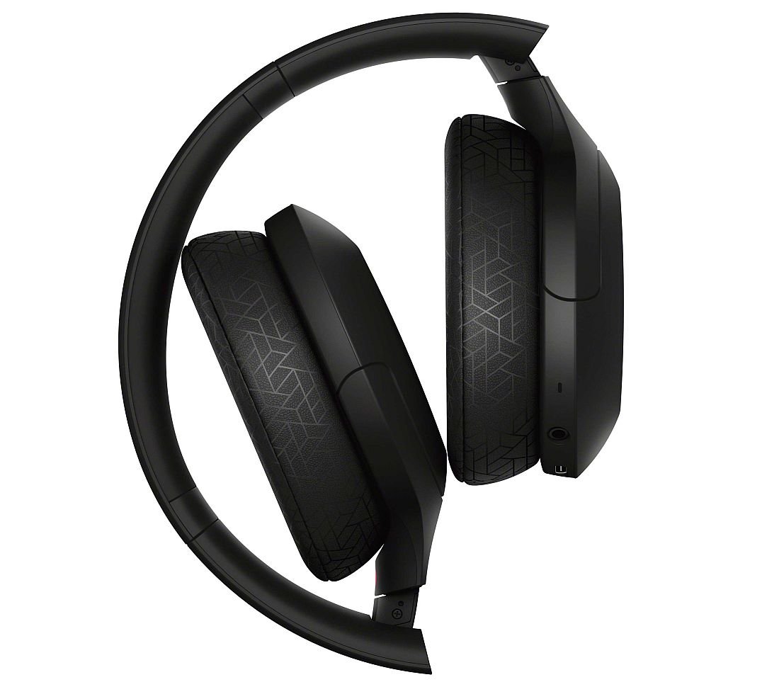 Słuchawki nauszne SONY WH-H910NB Czarny - Smukłe