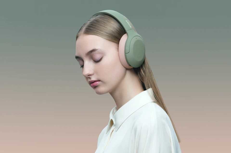 Słuchawki nauszne SONY WH-H910NB Czarny - BLUETOOTH