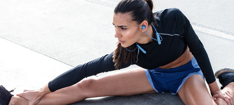 Słuchawki dokanałowe SONY WI-SP510 Czarny - Słuchawki dokanałowe