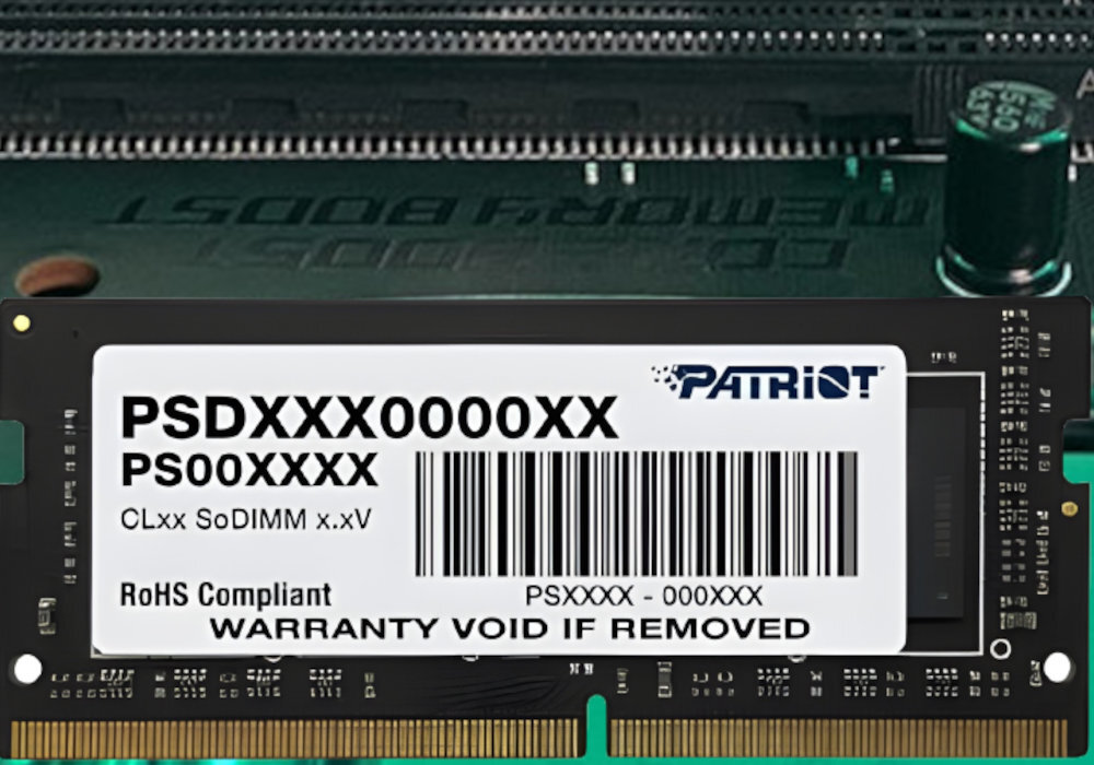 Pamięć RAM PATRIOT Signature Line 4GB 2400MHz PMIC napięcie moc DDR4 energia układ zarządzanie