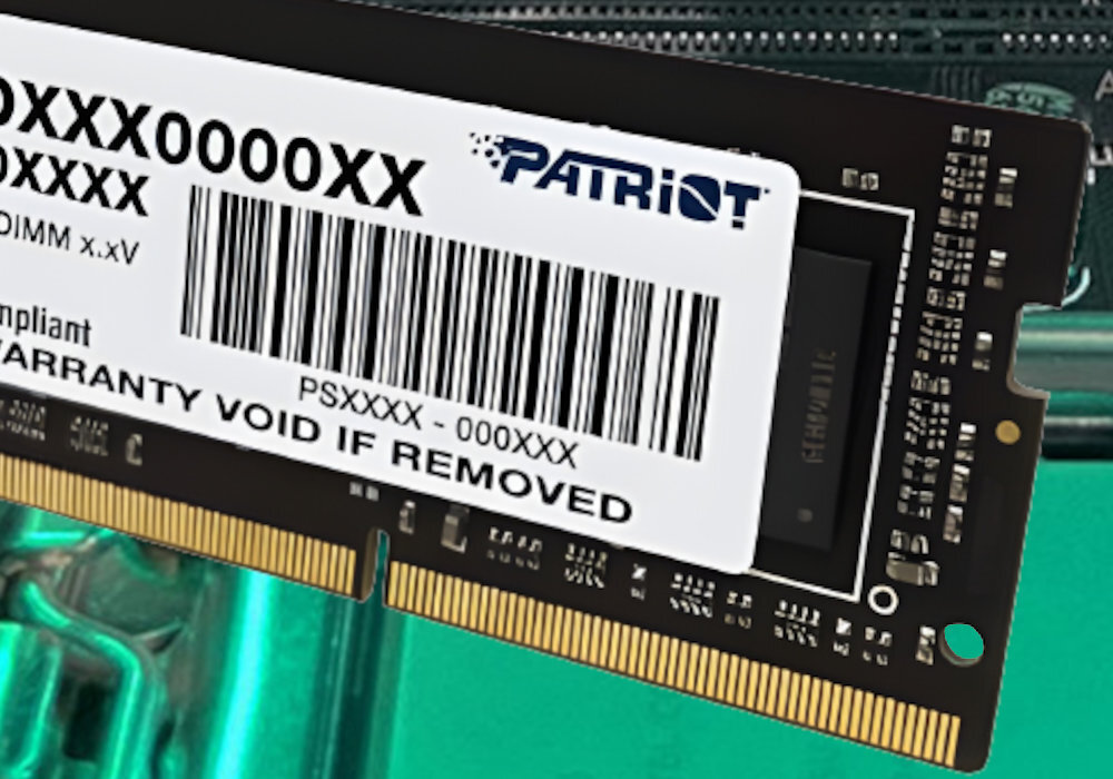 Pamięć RAM PATRIOT Signature Line 4GB 2400MHz podzespoły częstotliwość szybkość