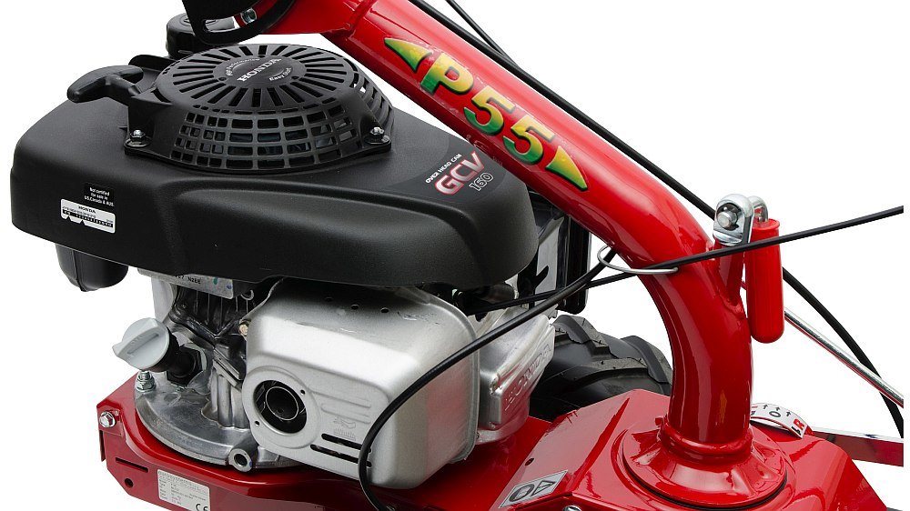KOSIARKA SPALINOWA EUROSYSTEMS P55-HONDA-GCV-160 silnik pojemność marka wydajność spalanie moc