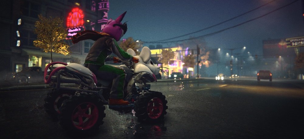 Saints Row The Third Remastered Gra XBOX-ONE screen z gry quad