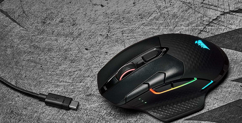Mysz CORSAIR Dark Core RGB Pro - Niskie zuzycie energii