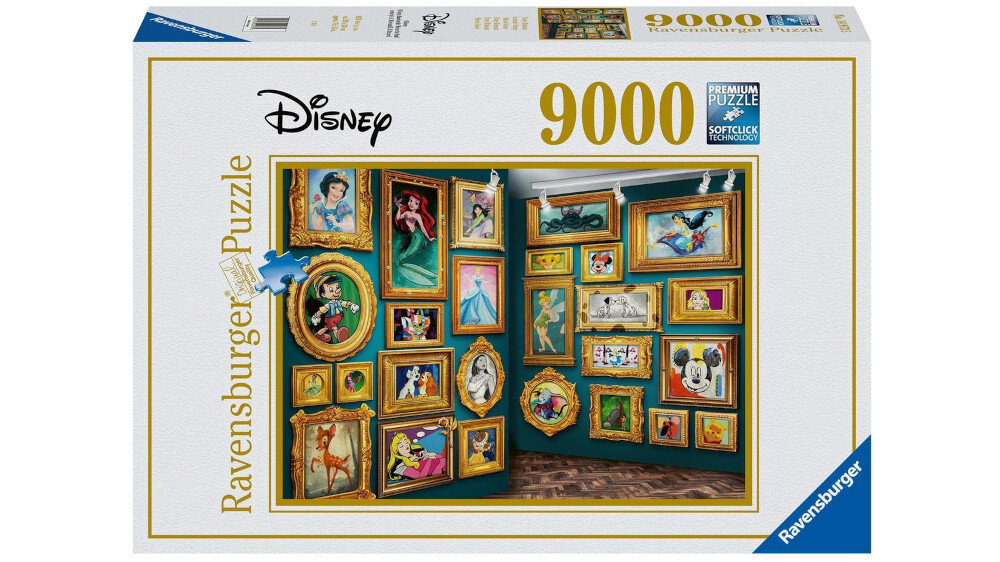 Puzzle RAVENSBURGER Muzeum postaci Disneya - puzzle