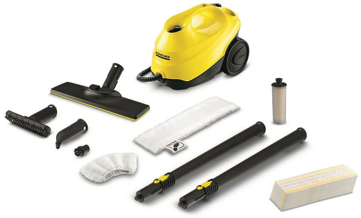 Parownica KÄRCHER SC 3 EasyFix 1.513-121.0 Żółty zawartosc opakowania