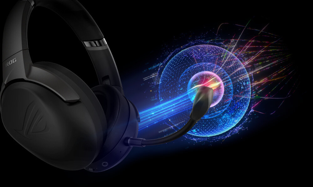 SŁUCHAWKI ASUS ROG STRIX GO 2.4 pasmo przenoszenia impedancja dynamika parametry