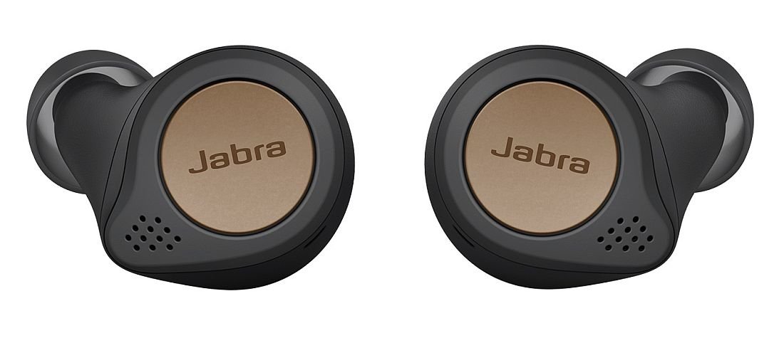 Słuchawki dokanałowe JABRA Elite Active 75t Miedziano-czarny - Słuchawki