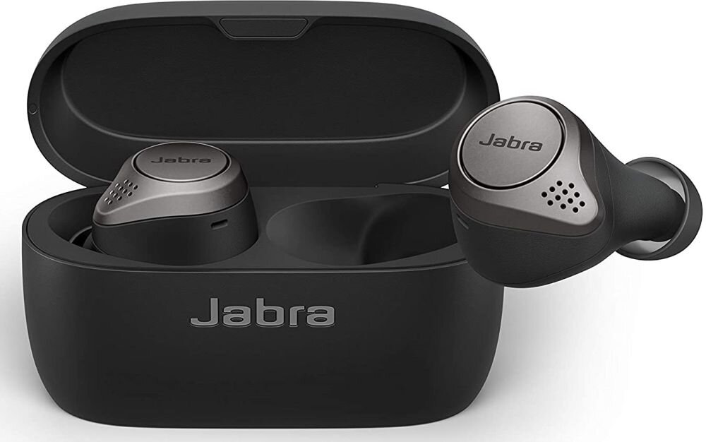 Słuchawki dokanałowe JABRA Elite Active 75t Tytanowo-czarny - IP57 