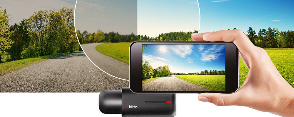 Wideorejestrator XBLITZ S4 jakość nagrań