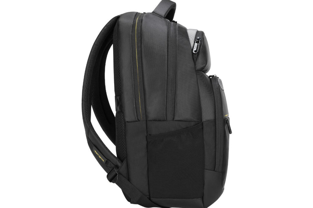 Plecak na laptopa TARGUS CityGear 15-17.3 cali Czarny wyposażenie wodoodporny wygodny komfortowy zabezpieczenie