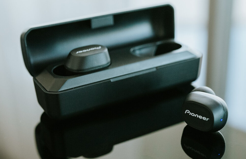 Słuchawki PIONEER SE-C5TW dotykowe sterowanie czas pracy złącza USB-C