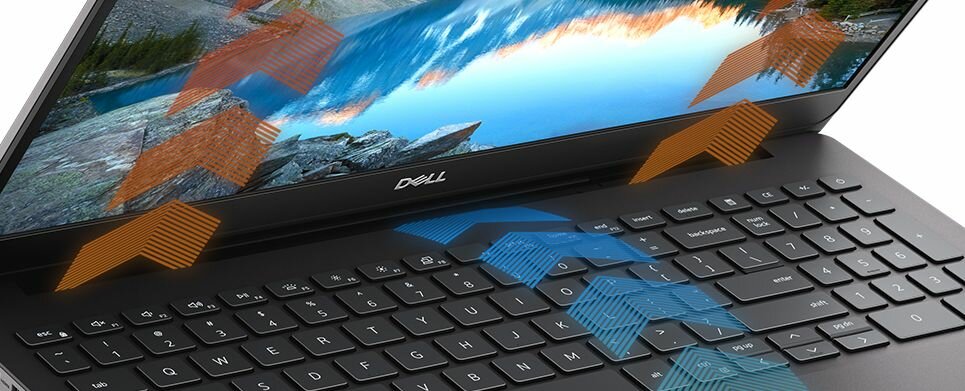 Laptop DELL Inspiron 15 7590 - chłodzenie
