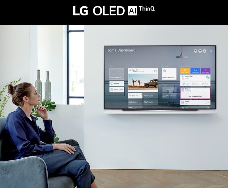 Telewizor LG OLED 2020 OLED55CX3LA - ThinQ