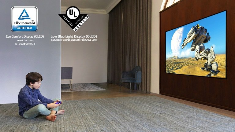 Telewizor LG OLED 2020 OLED55GX3LA - Ochrona oczu