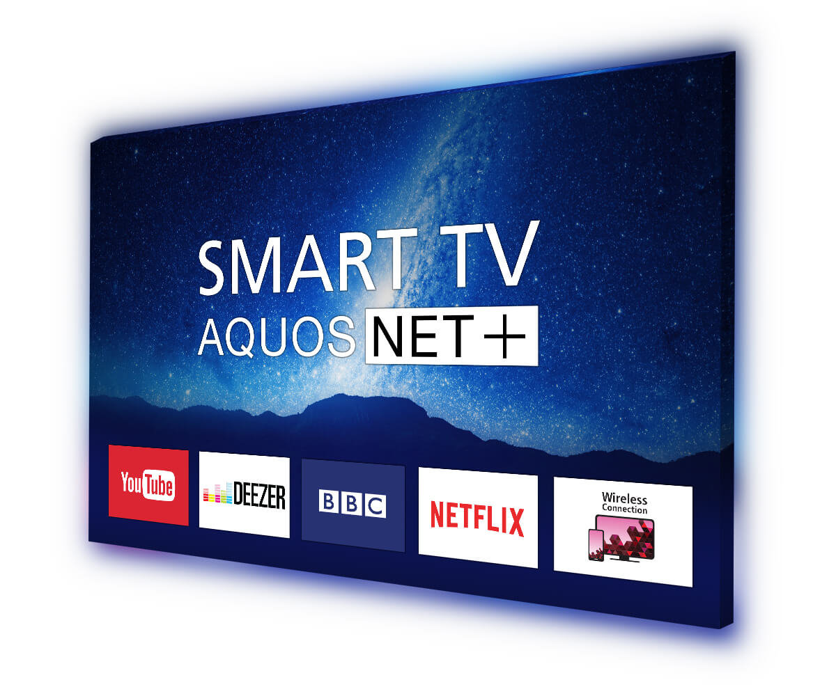 Telewizor SHARP LED 65BJ5E - Aquos Net+ 