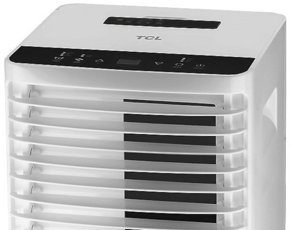 Przenośny klimatyzatory powietrza TCL TAC-07CPB-RS wskaźnik przepływu powietrza szybkości chłodzenia wskaźnik efektywności energetycznej A poziomie hałasu