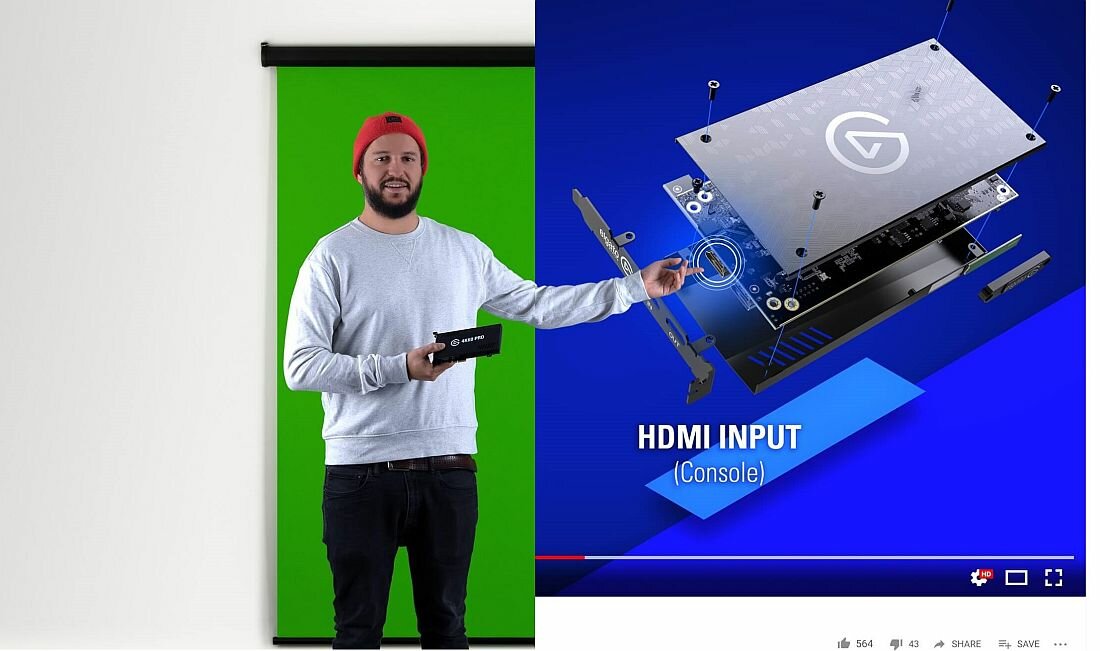 Ekran ELGATO Green Screen-MT MT - Funkcjonalizm