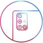 4 aparaty ikona kolor 4 aparaty ikona kolor