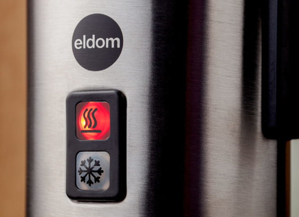 Spieniacz ELDOM SI550 Buzz  Prosta obsługa Włącznik z lampką kontrolną Intuicyjna obsługa Przeźroczysta pokrywa z uszczelką