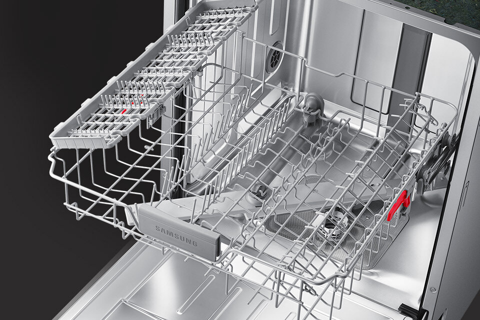 DW60R7040BB skladana polka na filizanki