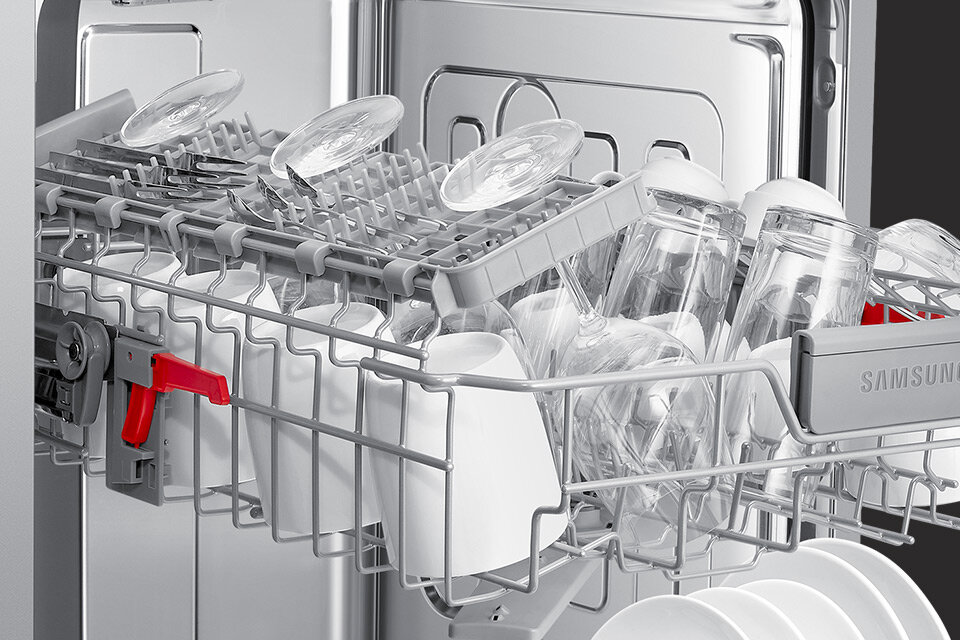 DW60R7040BB uchwyt na kieliszki