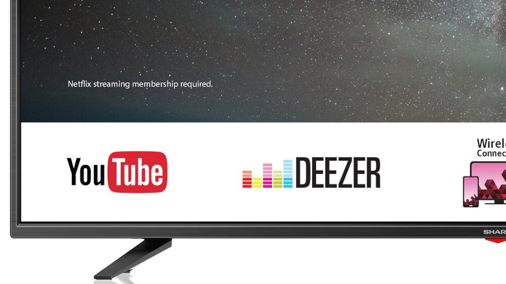 Telewizor SHARP BJ3E  - design