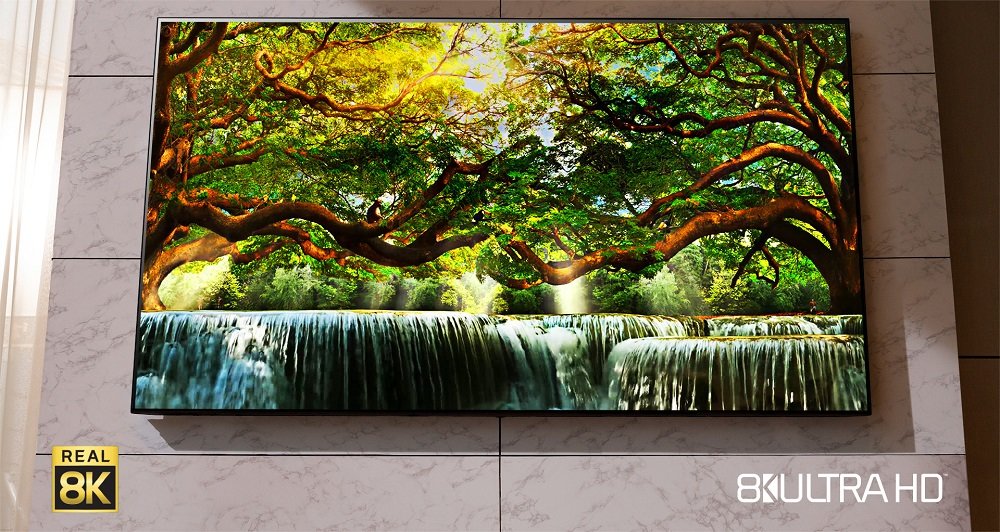 Telewizor LG LED 55NANO953NA skalowanie do 8K rozdzielczość 8K