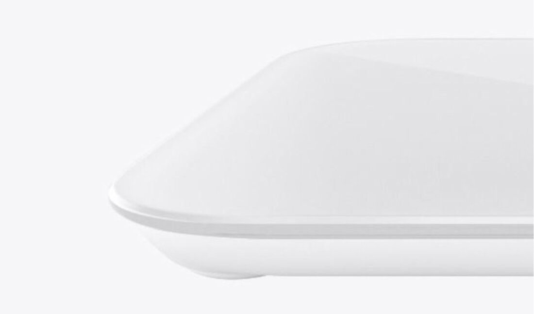 Waga XIAOMI Mi Smart Scale 2 zaokraglone gladkie rogi niskie ryzyko uszkodzenia