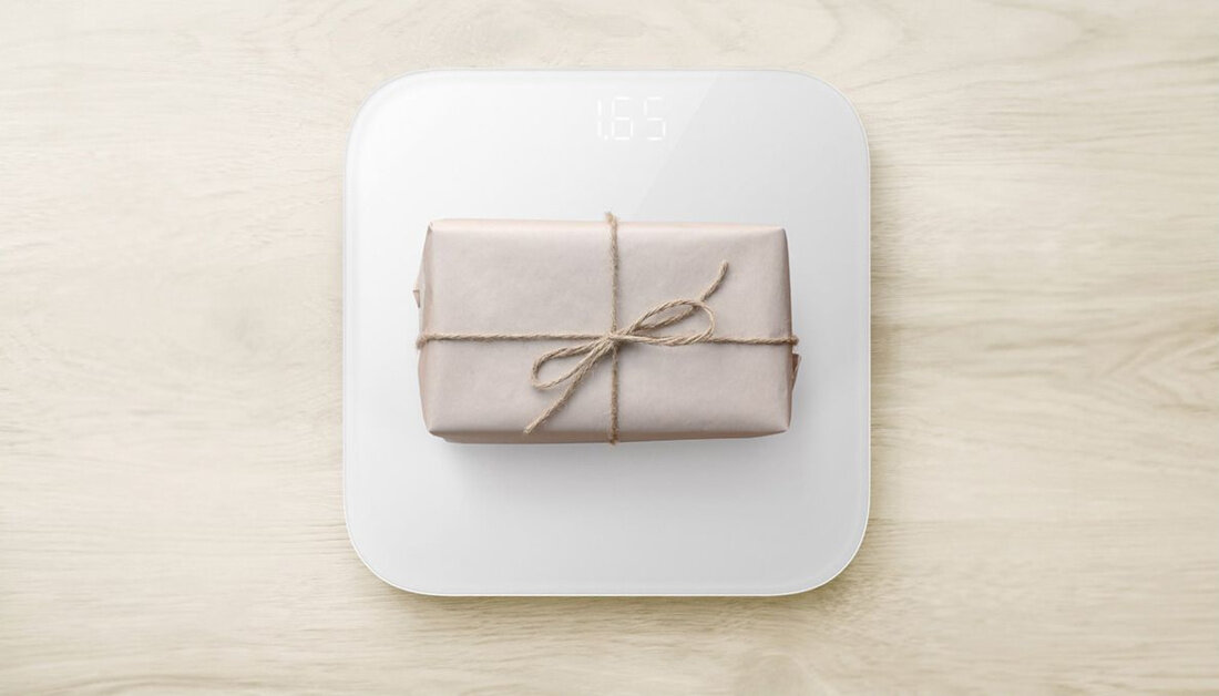 Waga XIAOMI Mi Smart Scale 2 male paczki wazenie male przedmioty od 100g