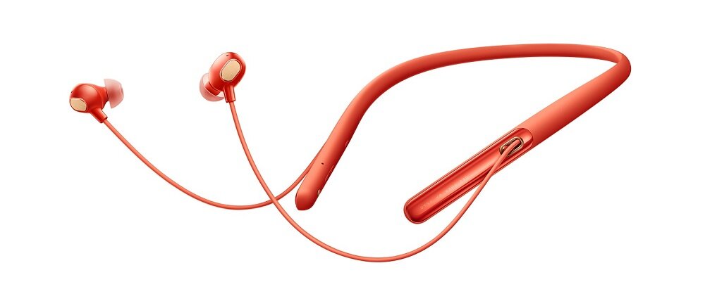 Słuchawki dokanałowe OPPO Enco Q1 Pomaranczowy widok ogólny front