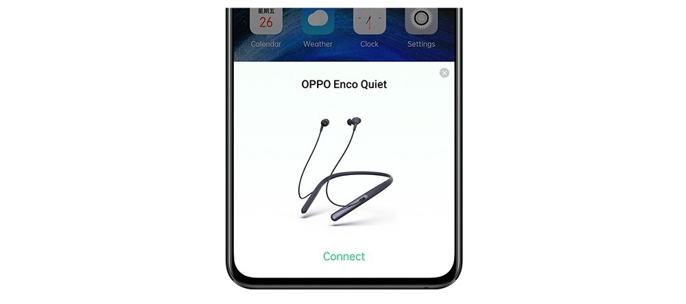 Słuchawki dokanałowe OPPO Enco Q1 Pomaranczowy połączenie bluetooth