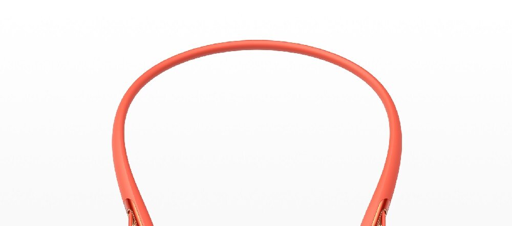Słuchawki dokanałowe OPPO Enco Q1 Pomaranczowy dopasowanie szyja