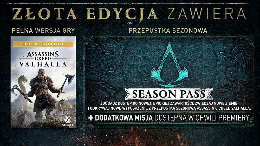 gry PC ps4 xbox 2019 2020 komputerowe na komputer najlepsze Assassin's Creed: Valhalla