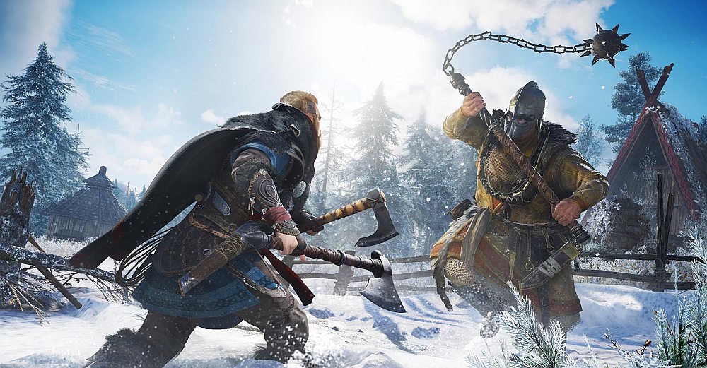 gry PC ps4 xbox 2019 2020 komputerowe na komputer najlepsze Assassin's Creed: Valhalla