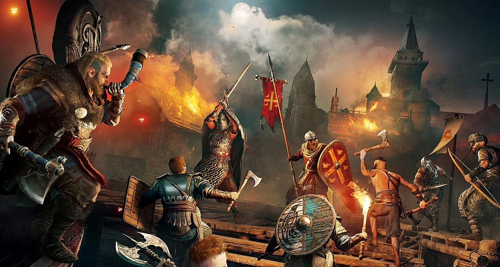 gry PC ps4 xbox 2019 2020 komputerowe na komputer najlepsze Assassin's Creed: Valhalla
