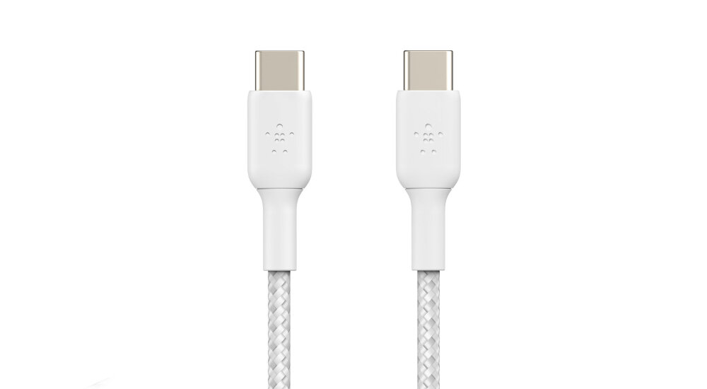Kabel USB Typ C - USB Typ C BELKIN Braided 1 m szybkie ładowanie