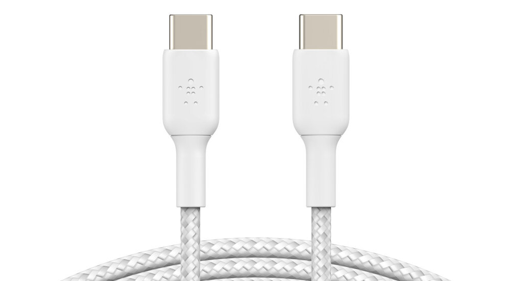 Kabel USB Typ C - USB Typ C BELKIN Braided 1 m długość przewodu