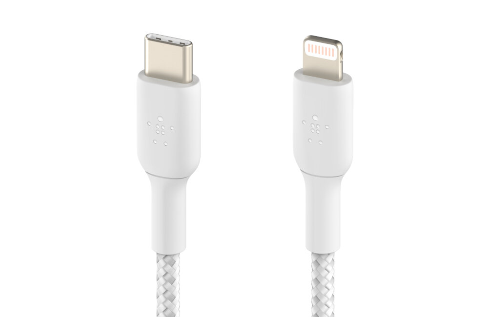 Kabel USB Typ C - Lightning BELKIN Braided Swobodne podłączanie urządzeń