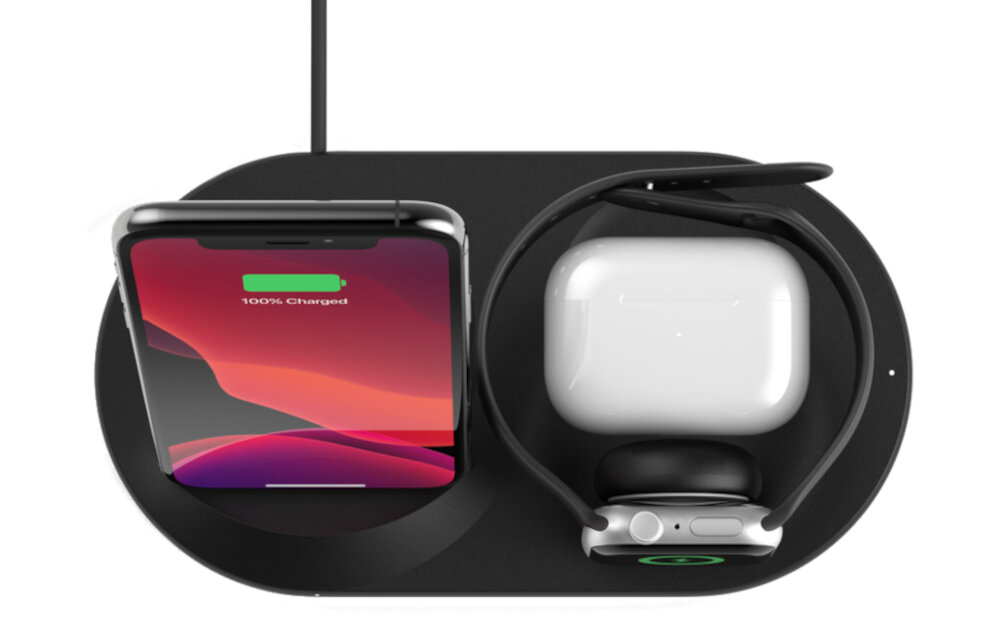 Ładowarka indukcyjna BELKIN 3w1 Wireless Charging Pad 7.5W wskaźnik LED