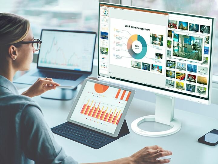 Monitor EIZO FlexScan EV2760-WT 27 2560x1440px IPS - właściwości