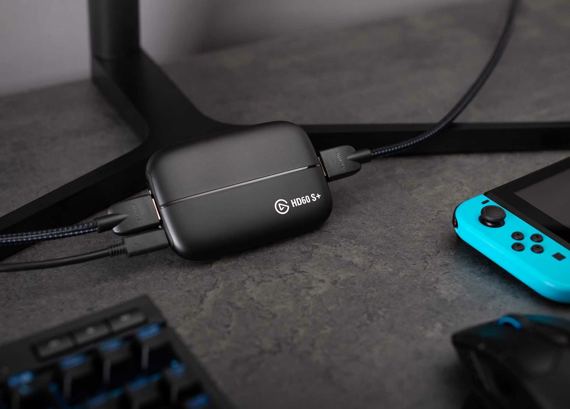 Rejestrator obrazu ELGATO Game Capture HD60 S+ - Niewielkie rozmiary