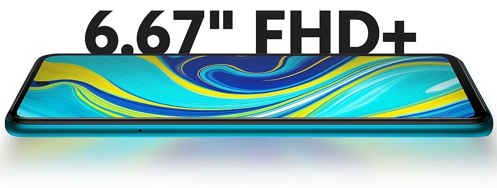 Smartfon XIAOMI Redmi Note 9S ekran wyświetlacz rozdzielczośc przekątna