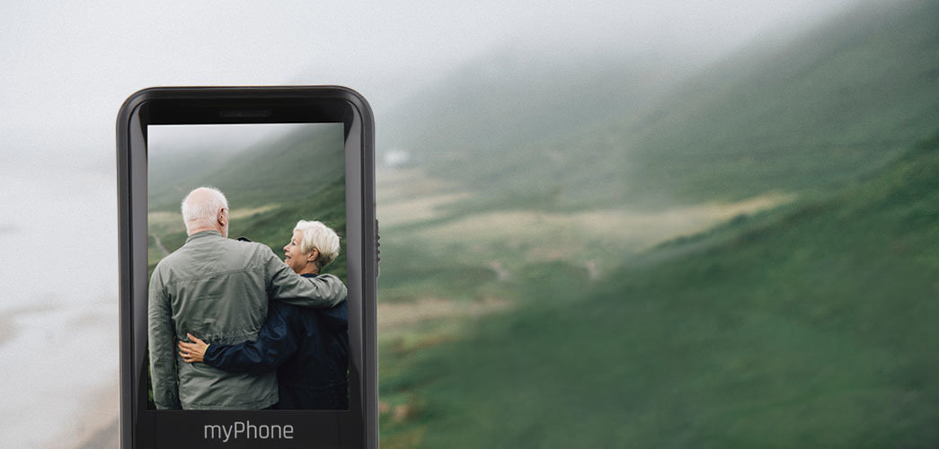Telefon MYPHONE Halo Q 4family ekran