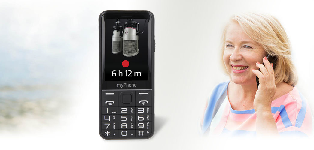 Telefon MYPHONE Halo Q 4family stacja