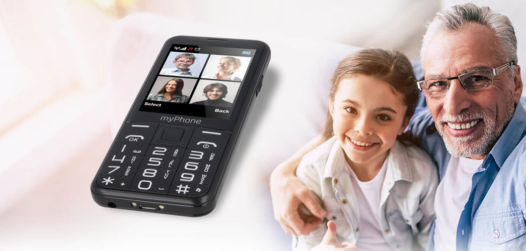 Telefon MYPHONE Halo Q 4family aparat