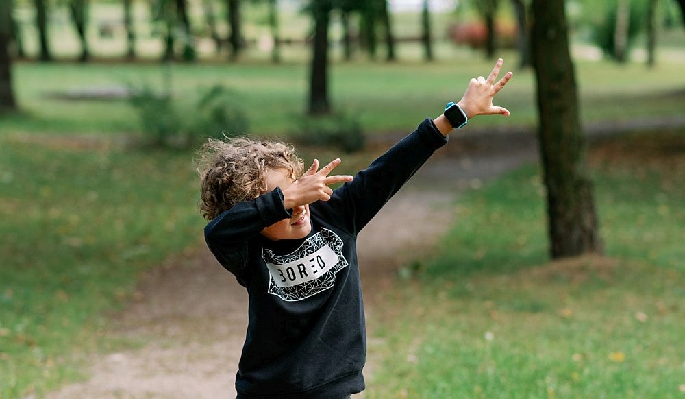 Smartwatch GARETT Kids 4G nadzor gps ogrodzenie 