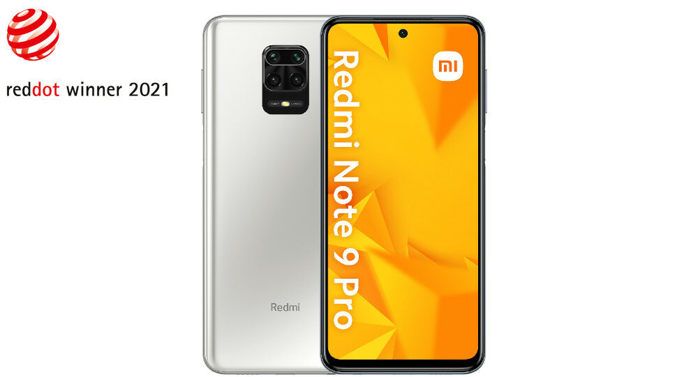 SMARTFON XIAOMI REDMI NOTE 9 PRO 6 nagroda Reddot najlepszy produkt